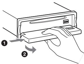 SONY MEX-BT5000 - Alarme d'avertissement - 1