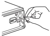 SONY MEX-BT5000 - Pulizia dei connettori - 1
