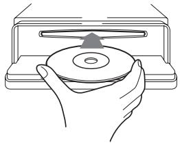 SONY MEX-BT5000 - De disc in het systeem plaatsen - 1