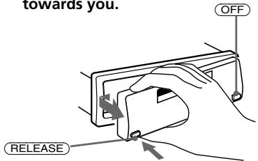 towards you. OFF RELEASE