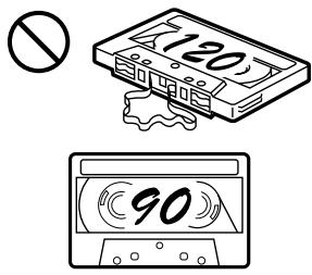 SONY XR-L500V - Pflege der Kassetten - 3