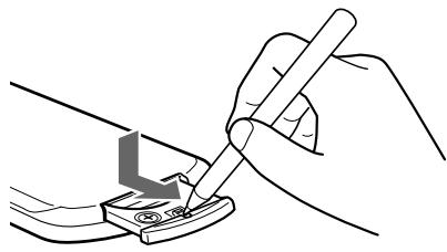 SONY XR-L500V - De lithiumbatterij verrangen - 1