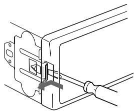 SONY XR-L500V - Demontez le panneau avant - 1