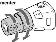 SONY XR-L500V - Modification du sens de fonctionnement - 1