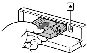 SONY XR-L500V - Druk op (OPEN) en breng een cassette in. - 1