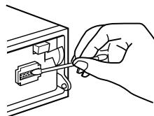 SONY XR-L500V - Aansluitingen schoonmaken - 1
