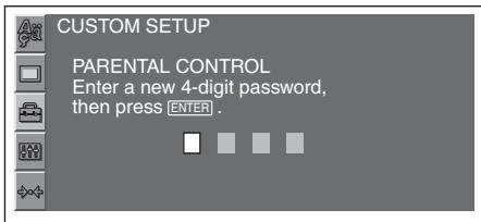 SONY MEX-DV800 - Activation du contrôle parental - 2