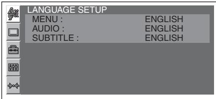 SONY MEX-DV800 - Appuyez sur VISUAL SETUP lorsque l'appareil est hors tension. - 1