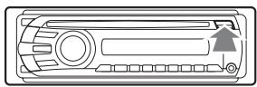 SONY MEX-DV800 - Pour éjecter le disque - 1