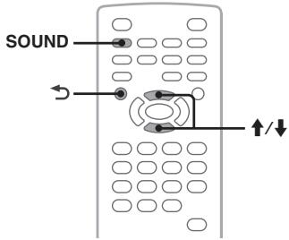 SONY MEX-DV800 - De geluidskenmerken aanpassen - 1