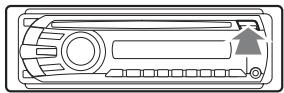 SONY MEX-DV800 - De disc uitwerpen - 1