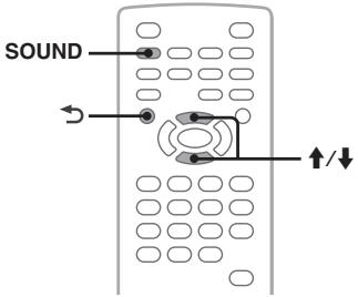 SONY MEX-DV800 - Adjusting the sound characteristics - 1