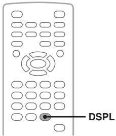 SONY MEX-DV800 - Visualizzazione delle informazioni sulla durata/informazioni di testo del disco - 1