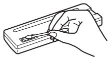 SONY MEX-DV800 - Cleaning the connectors - 2