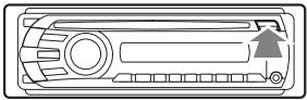 SONY MEX-DV800 - Per estrarre il disco - 1