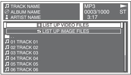 SONY MEX-DV800 - Druk tijdens het afspelen op Q. - 1