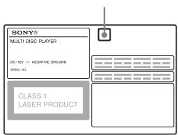 SONY MEX-DV800 - Code local - 1