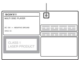 SONY MEX-DV800 - Codice di zona - 2