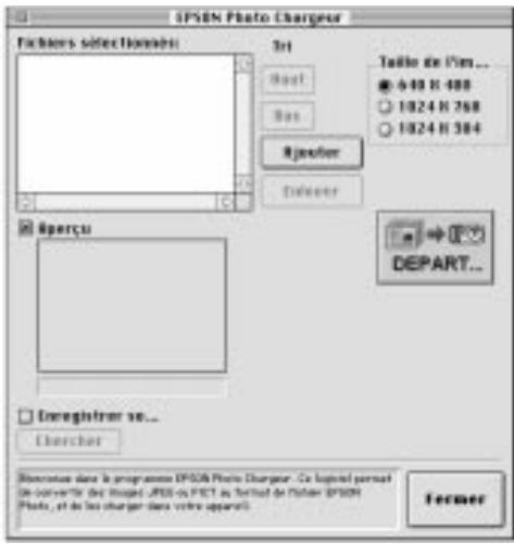 EPSON PHOTOPC 600 - Chargement d'images depuis un Macintosh - 1