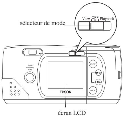 EPSON PHOTOPC 600 - Utilisation de l'écran LCD - 1