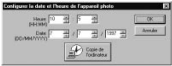 EPSON PHOTOPC 600 - Réglage de l'horloge - 1