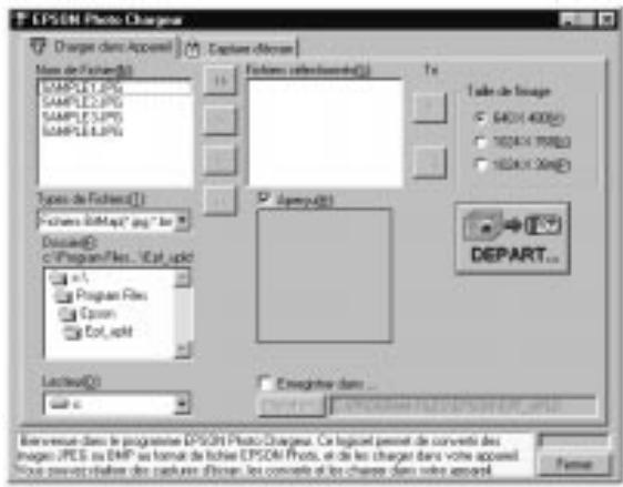 EPSON PHOTOPC 600 - Chargement d'images depuis votre PC - 1