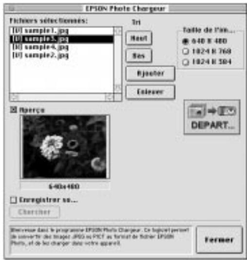 EPSON PHOTOPC 600 - Chargement d'images depuis un Macintosh - 3