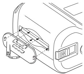 EPSON PHOTOPC 600 - Installation d'une carte CompactFlash - 5