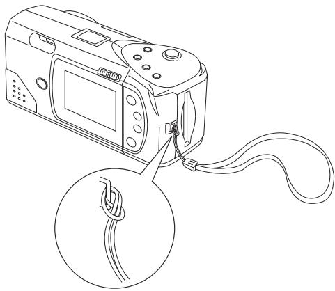 EPSON PHOTOPC 600 - Fixation de la dragonne - 1