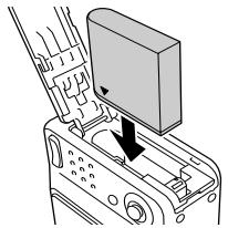 EPSON PHOTOPC L-500V - Installation de la pile - 1