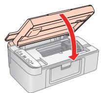 EPSON STYLUS DX4000 - Removing and Installing Ink Cartridges • Retrait et installation des cartouches d'encre • Tintenpatronen entnehmen und einsetzen • Cartridges verwijderen en installeren - 9