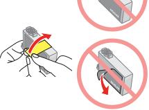 EPSON STYLUS DX4000 - Removing and Installing Ink Cartridges • Retrait et installation des cartouches d'encre • Tintenpatronen entnehmen und einsetzen • Cartridges verwijderen en installeren - 5