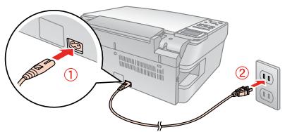 EPSON STYLUS DX7400 - Start Here • Démarrez ici • Hier starten • Hier beginnen - 11