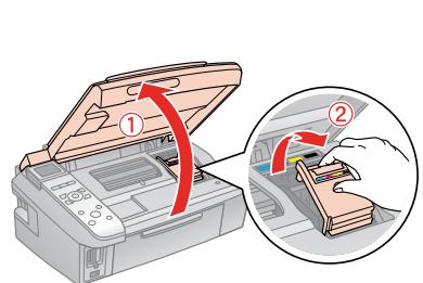 EPSON STYLUS DX7400 - Start Here • Démarrez ici • Hier starten • Hier beginnen - 19