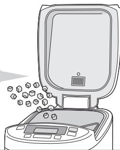 PANASONIC SD-2500WXE - Extra ingredienten aan brood of deeg toevoegen - 2