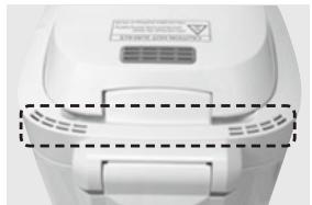 PANASONIC SD-2500WXE - Aperture per la fuoriuscita del vapore - 1