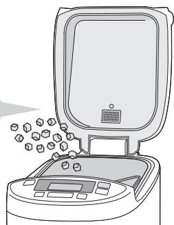 PANASONIC SD-2500WXE - Aggiunta di ulteriori ingredienti al pane o all'imposto - 2