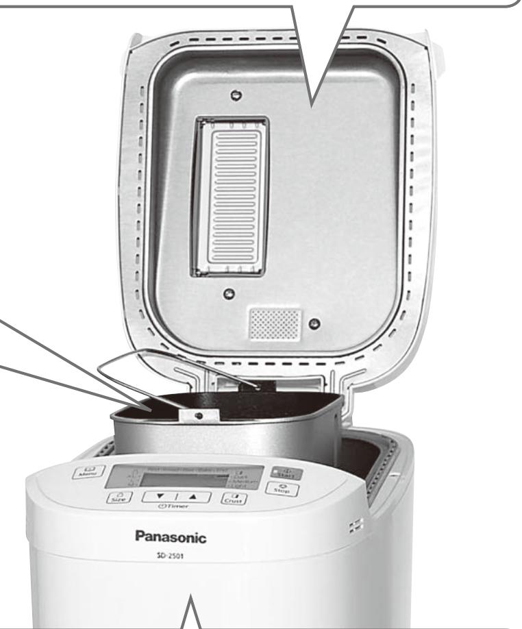 PANASONIC SD-2500WXE - Stoomventiel - 2