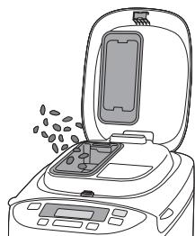 PANASONIC SD-2500WXE - Trockene Zutaten, unlosliche Zutaten - 1