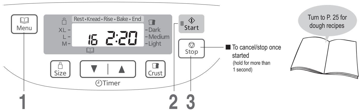 PANASONIC SD-2500WXE - Making Dough - 1