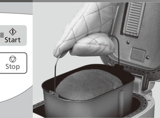 PANASONIC SD-2500WXE - Enlevez le pain - 1
