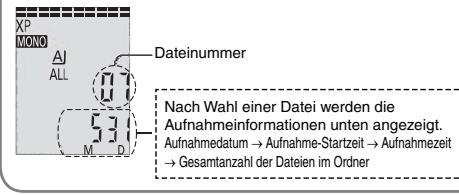 PANASONIC RR US 591 - Wahl einer Datei - 1