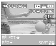PANASONIC LUMIX DMC-FX12 - Appuyez sur «/» pour sélectionner l'image, puis appuyez sur . - 1