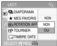 PANASONIC LUMIX DMC-FX12 - Appuyez sur  pour selectionner [OUI], puis appuyez sur [MENU/SET]. - 1