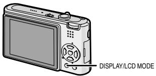 PANASONIC LUMIX DMC-FX12 - À propos de l'écran ACL - 1