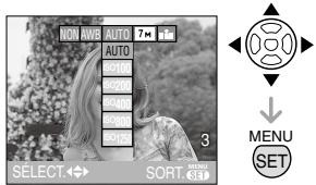 PANASONIC LUMIX DMC-FX12 - Utilisation du réglage FONCTION - 3