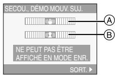 PANASONIC LUMIX DMC-FX12 - A propos de la démonstration de l'indicateur de stabilisation optique de l'image - 1