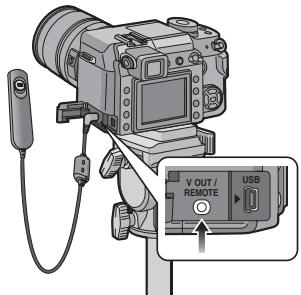 PANASONIC LUMIX DMC-L1K - Utilisation du déclencheur à distance - 1