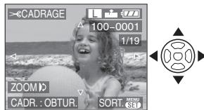PANASONIC LUMIX DMC-L1K - Appuyez sur ▲/▼/◄/► pour déplacer la position de la partie à recadrer. - 1