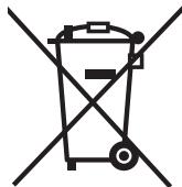 PANASONIC LUMIX DMC-L1K - Informations relatives à l'évacuation des déchets, destinées aux utilisateurs d'appareils électriques et électroniques (appareils ménagers domestiques) - 1